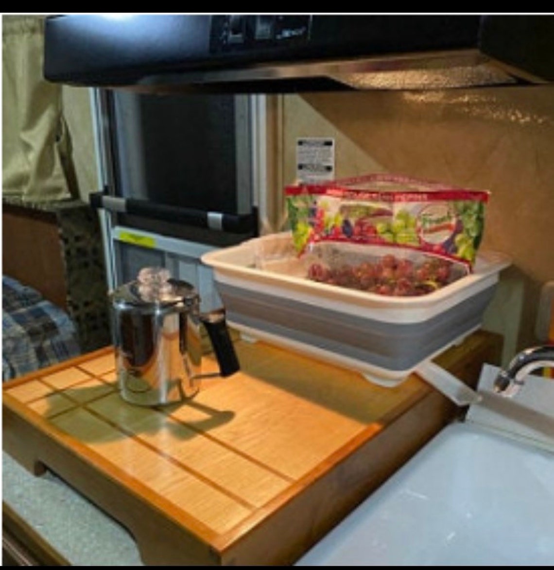 Rv Stove Cover. custom Order Any Size Covers the Stove so Etsy