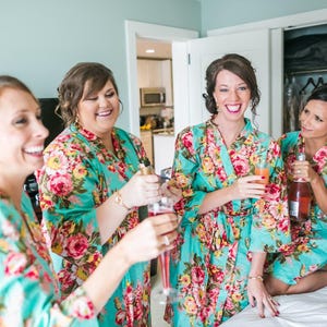 Bridesmaid robes set of , bridesmaid robe set of set of bridesmaid robes, set of 4, 5, 6, 7, 8, personalized bridesmaid robes, plus size