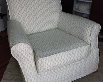 Custom Slipcovers for your Pottery Barn Lullaby Rocker/Glider chair from your own fabric