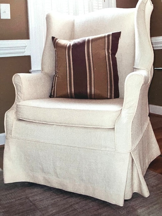 Slipcovers for club chairs with t cushion hotsell