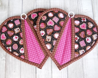 Set of 2 Philadelphia 76ers Heart Shaped Pot Holders