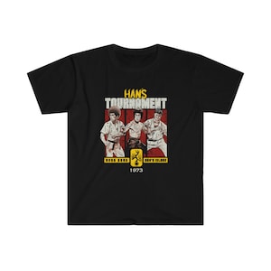 Hans Tournament Enter The Dragon 1973 Bruce Lee T Shirt
