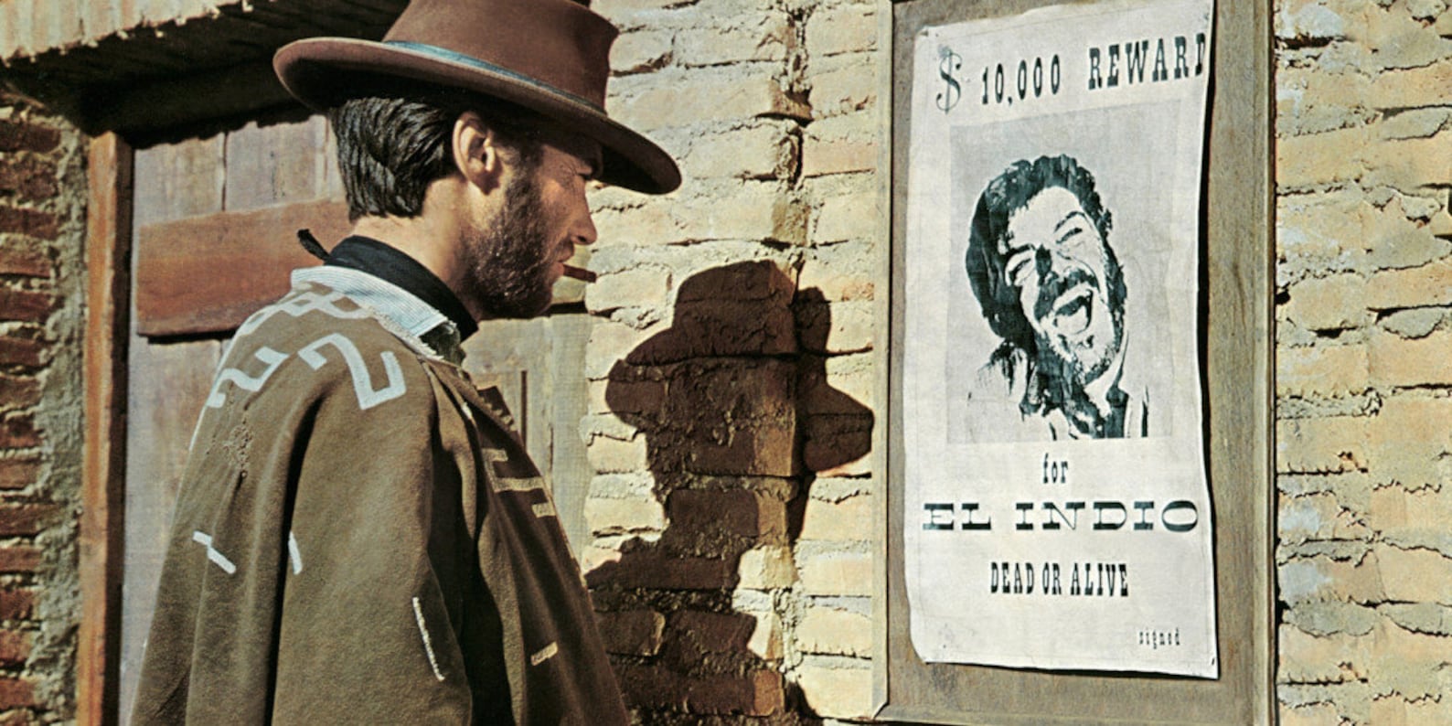 For A Few Dollars More El Indio Wanted Poster Gian Maria Etsy
