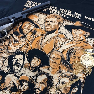 For A Few Dollars More Bounty Killers Western T Shirt Clint Eastwood Gift