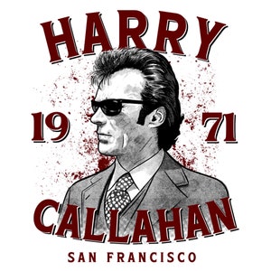 Harry Callahan Dirty Harry 1971 T Shirt