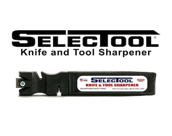 SELECTOOL Knife and Tool Sharpener: USA-Made Blade Sharpening Tool