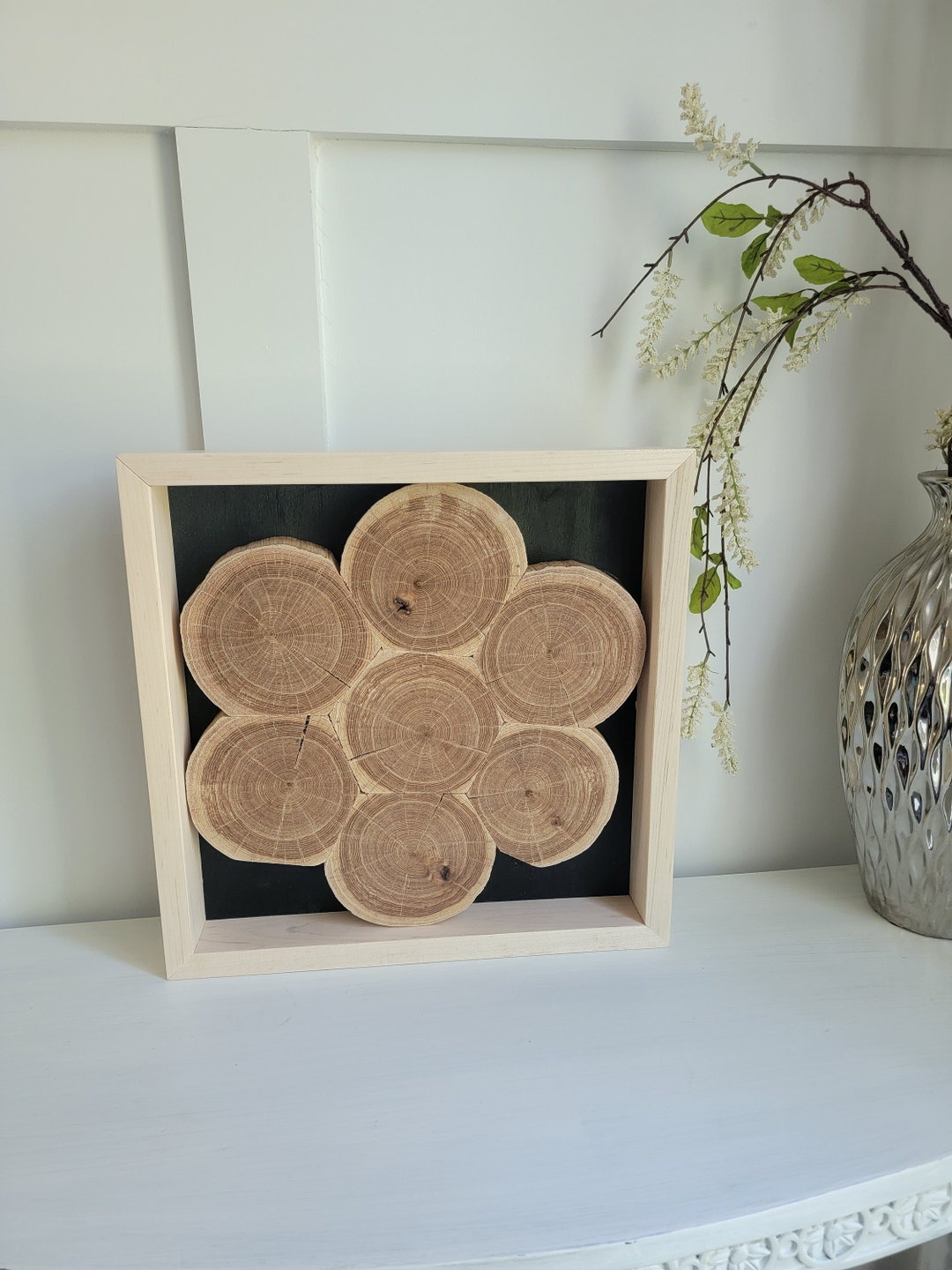 Wood Wall Art Natural Wood Art Framed Wall Décor Wood Wall Art