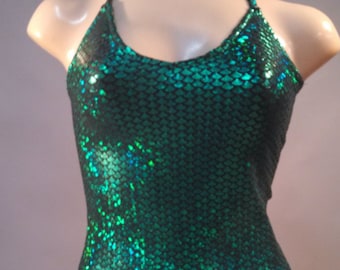 Mermaid Tankini ! Add Bottoms!!