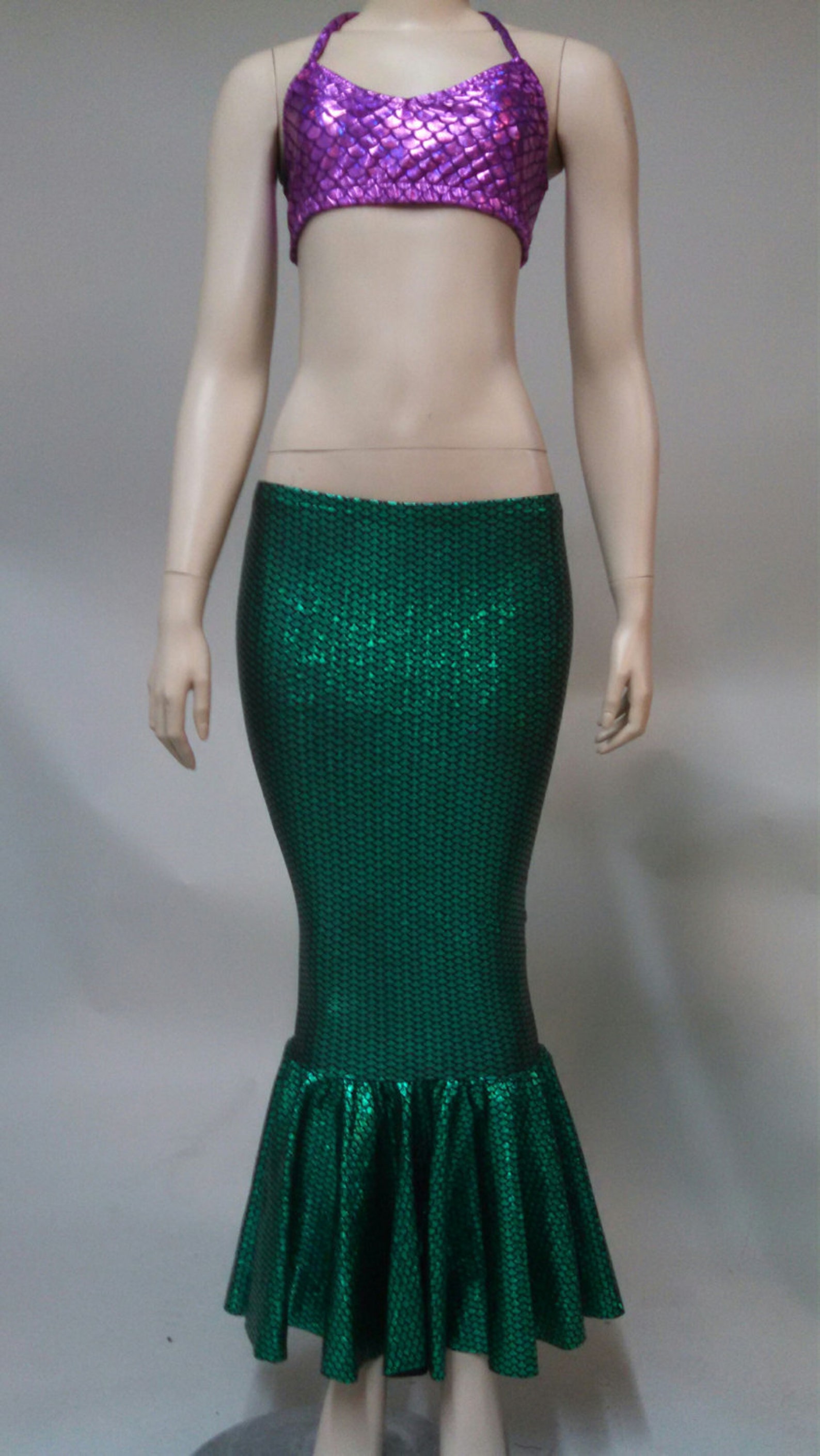 Long Mermaid Skirt for Adults Etsy