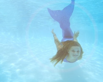 Mermaid Tail  Walkable/Swimmable with Invisible Zipper Bottom ! Monofin included/Add Bikini *** FAST SHIPPING!!!