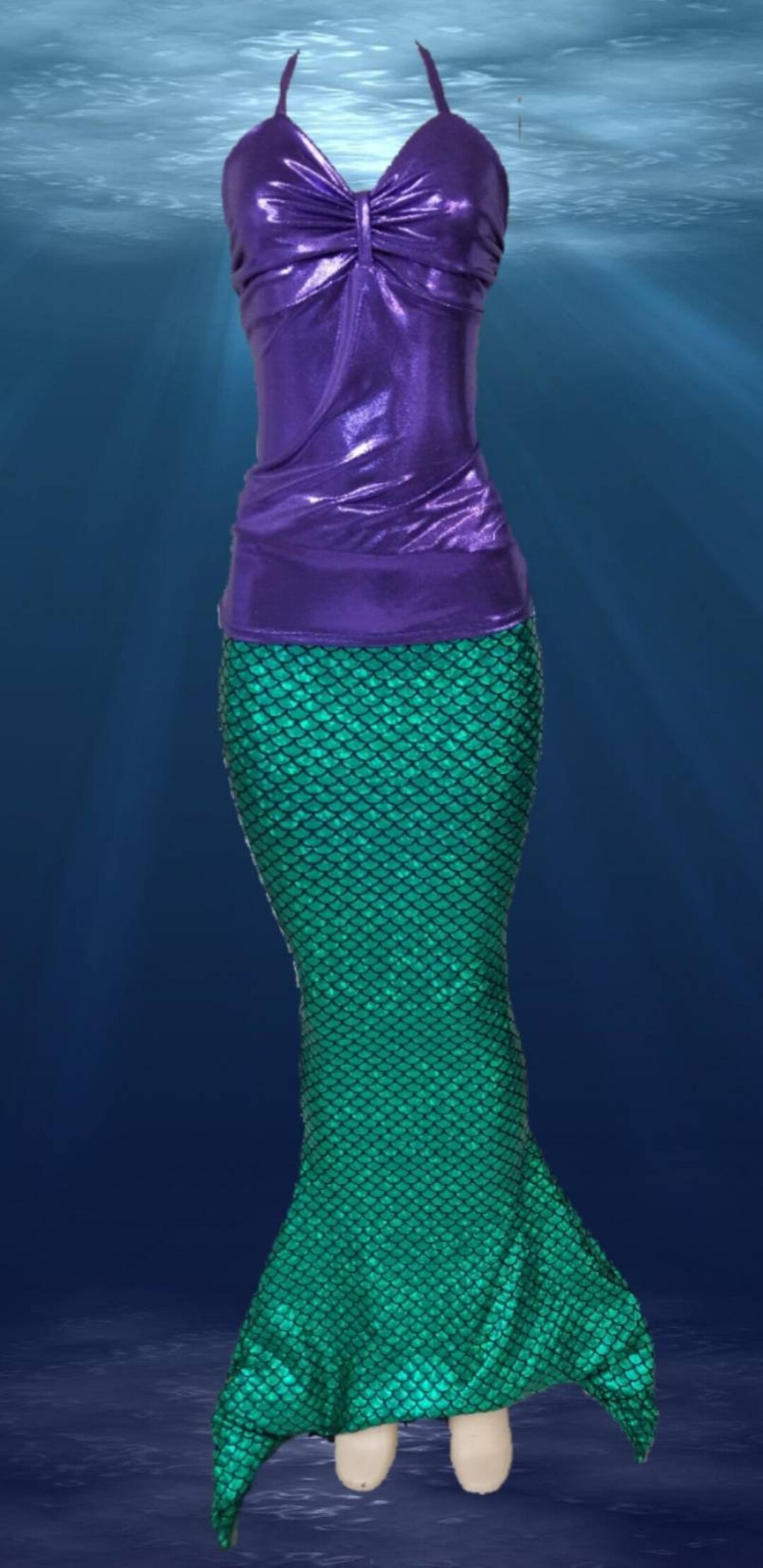 Mermaid Tail Walking Costume/walkable With Invisible Zipper FAST SHIPPING Etsy