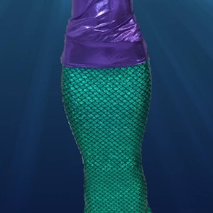 Mermaid Tail Walking Costume/Walkable with Invisible Zipper *** FAST SHIPPING!!