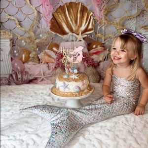 Walkable Mermaid Tails for Playtime!! Great For Photoshoots ! Includes Cotton Filled Insert / Option to Add Top!