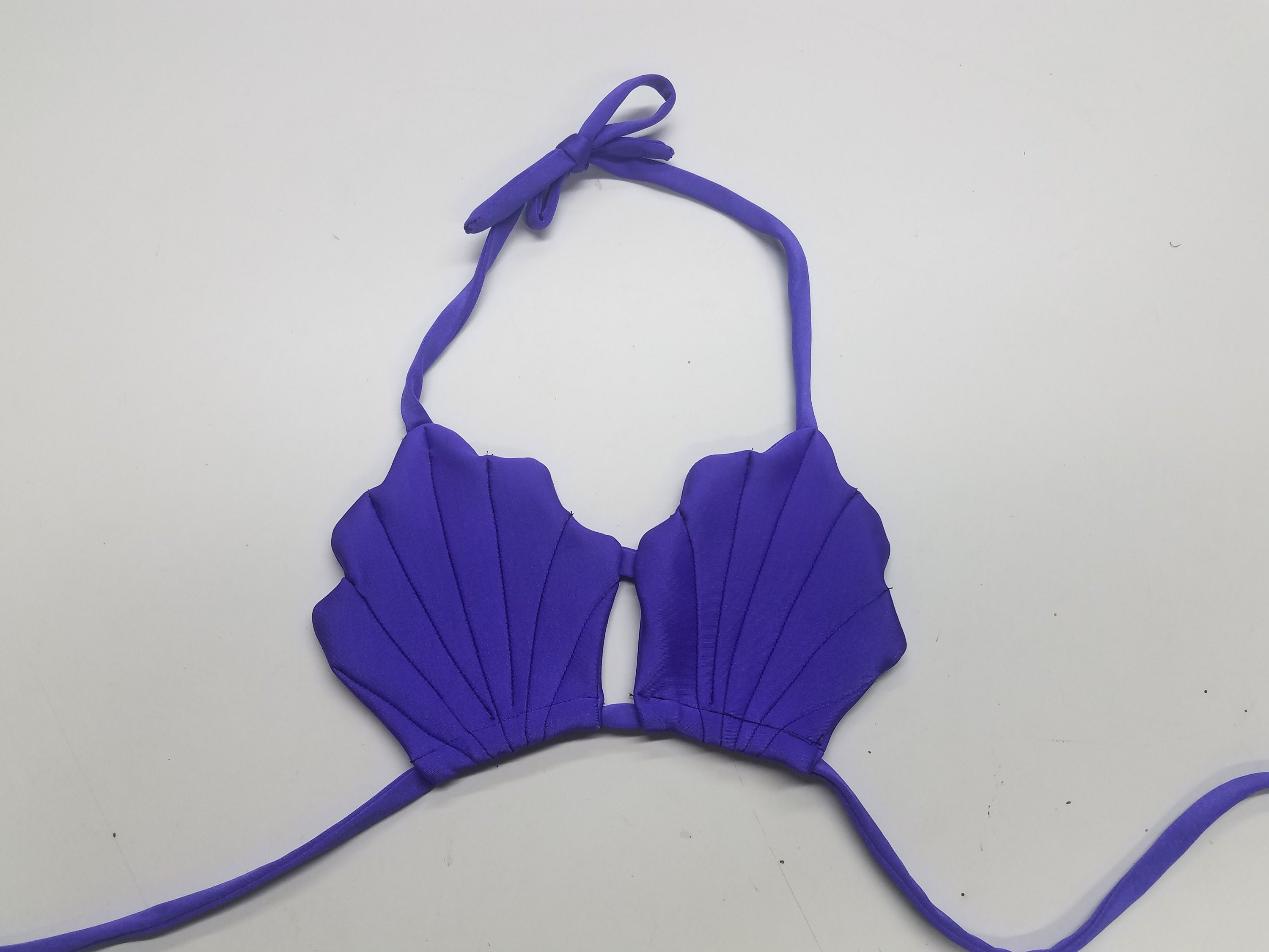 purple shell bikini top