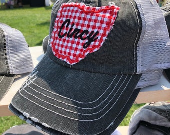 Cincy Hat- Cincinnati Hat- Ohio Hat- Reds Hat - Ohio Baseball