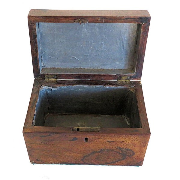 Antique Tea Caddy Etsy