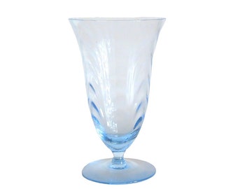 Vintage Cambridge Caprice Water Iced Tea Glass Moonlight Blue Multiples