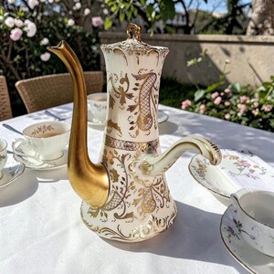 Antique Tressemaines & Vogt Limoges Chocolate Pot