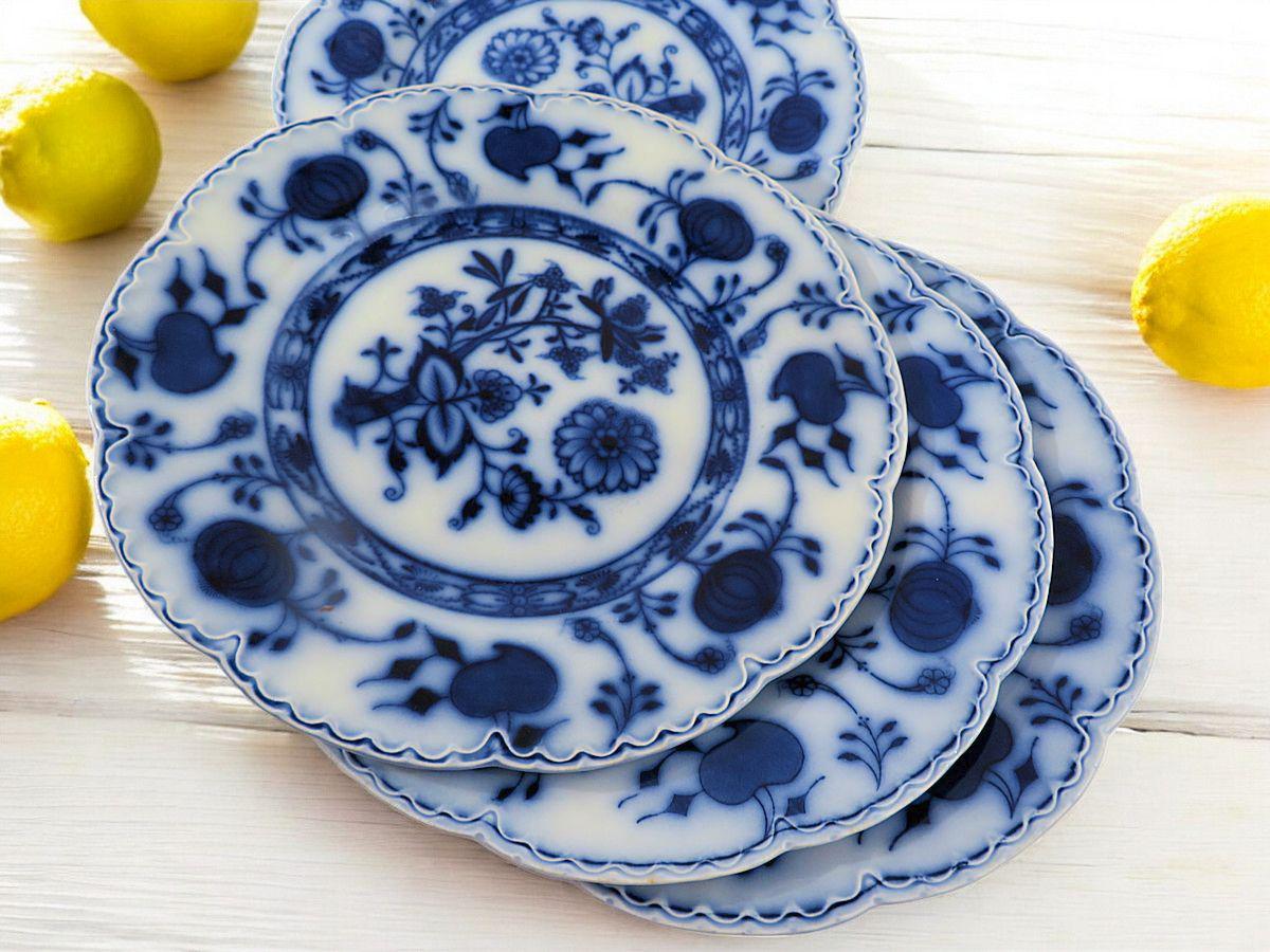 ジョンソンブラザーズ アンティークフロウブルー Oval Bowl アルバニ― ジョンソンブラザーズ アンティークフロウブルー Oval Bowl