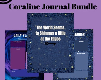 Digitale Coraline Journal-bundel | Pdf