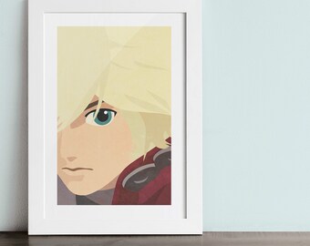 SHULK poster- Inspired by Super Smash Bros.