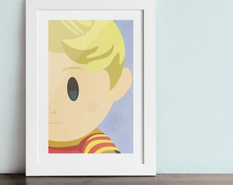 LUCAS poster - Inspired by Super Smash Bros.