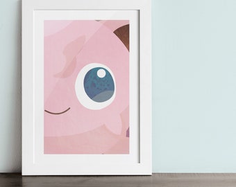 JIGGLYPUFF poster - Inspired by Super Smash Bros.