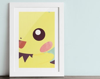 PICHU poster - Inspired by Super Smash Bros.