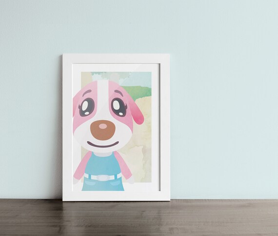 images Cookie Animal Crossing Poster cookie poster inspired by animal crossing new horizons etsy