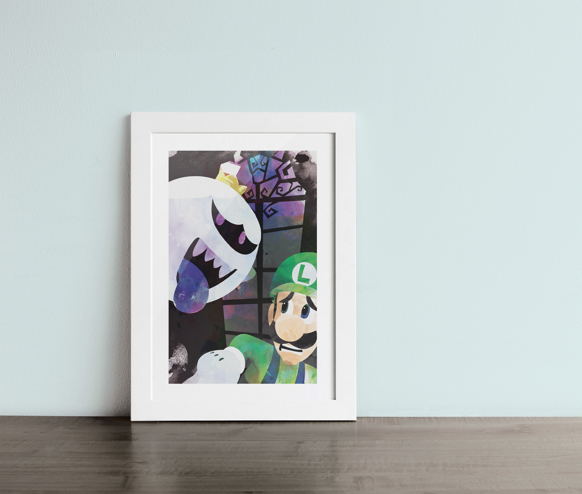 Luigi's Mansion Boo Berry Gamecube Cereal Box Poster -  Norway