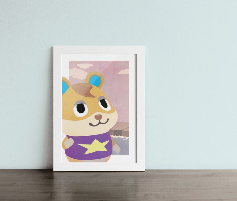 HAMLET Poster Inspired by Animal Crossing New Horizons Etsy