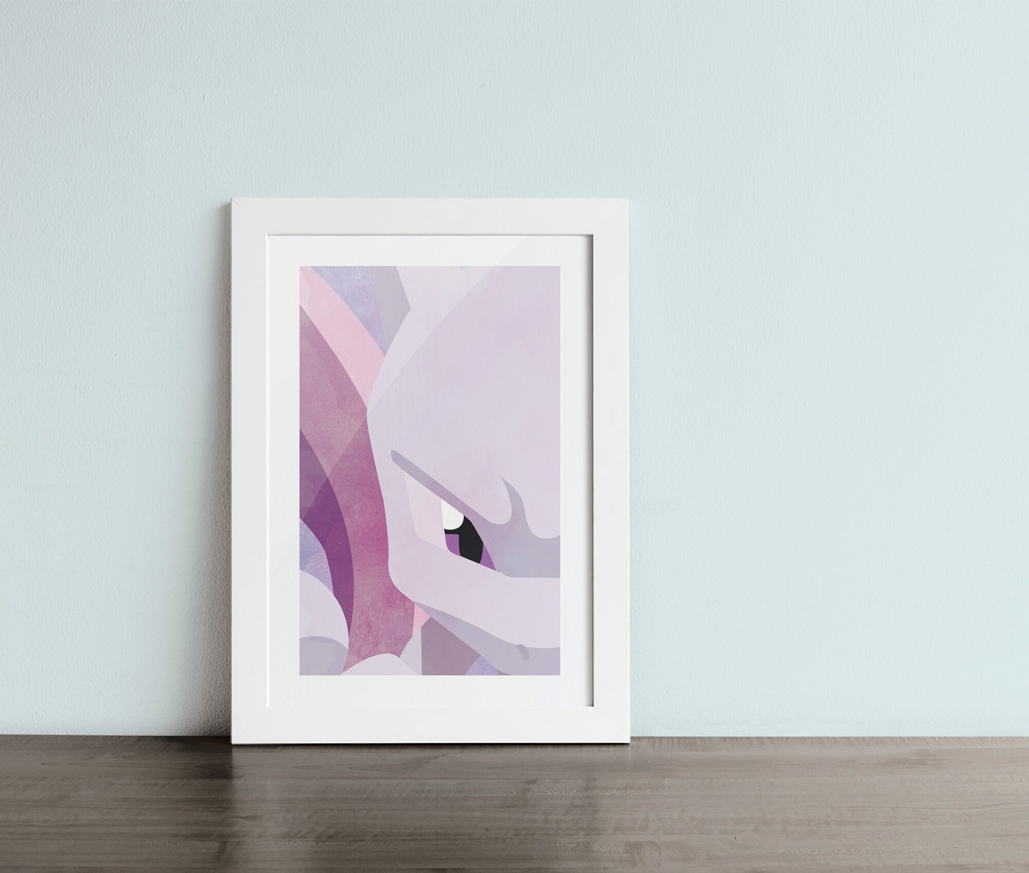 Ball Mewtwo Legendary Pokemon Evolution Anime Print Poster Wall Art Picture  A4 +