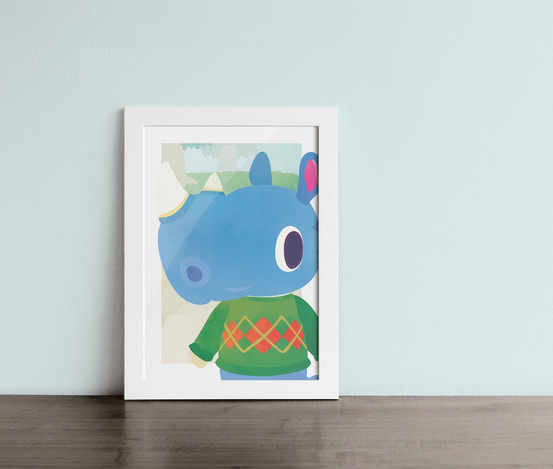 HORNSBY Poster Inspired by Animal Crossing New Horizons Etsy
