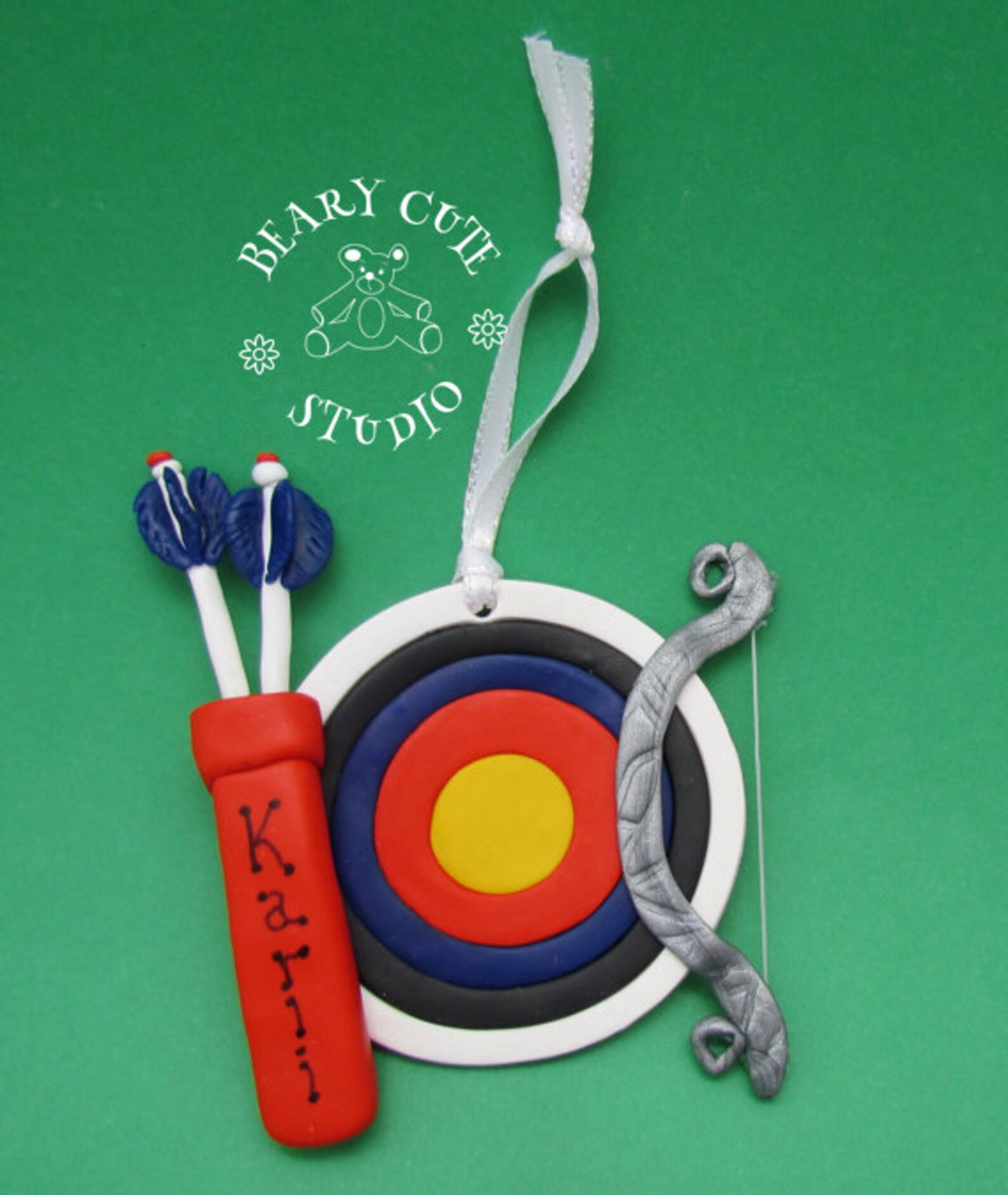 Archery Ornament Personalized Ornaments 2022 Ornaments Etsy