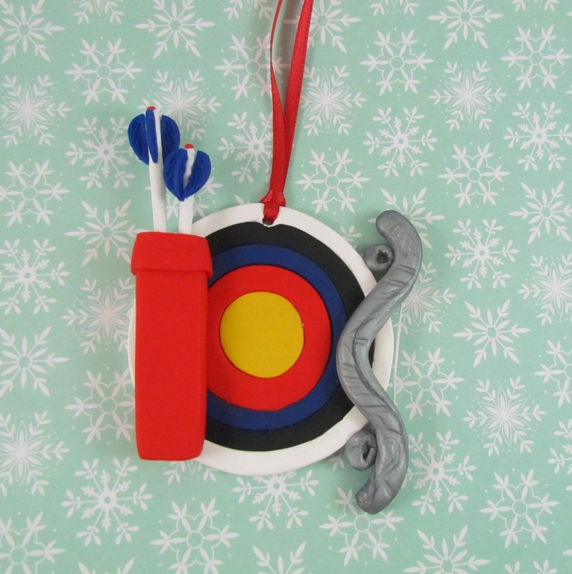 Archery Ornament Personalized Ornaments 2022 Ornaments Etsy