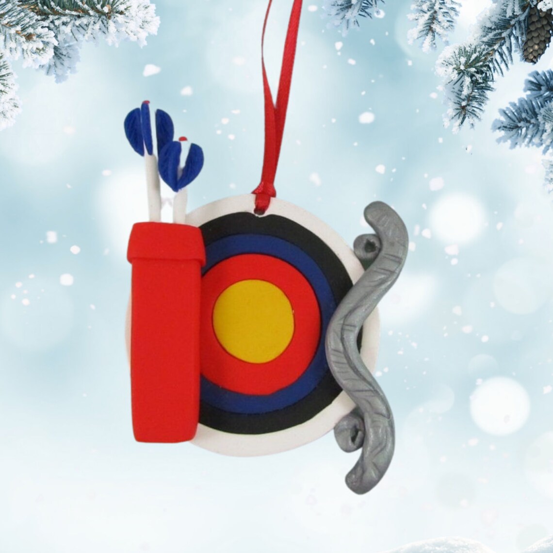 Archery Ornament Personalized Ornaments 2022 Ornaments Etsy
