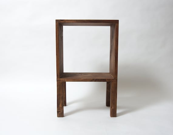 Mesa de cabecera cuadrada simple de metal pequeño con mesa de madera Mesita  de noche - China Mesita de noche, Cuna de cabecera