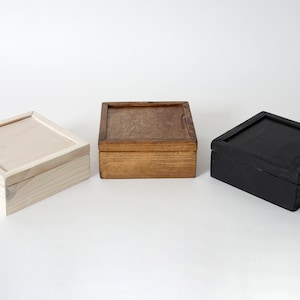 Reclaimed Wood Keepsake Box: Small Trinket Jewelry Box