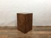 Modern nightstand, Solid end table - Brown 