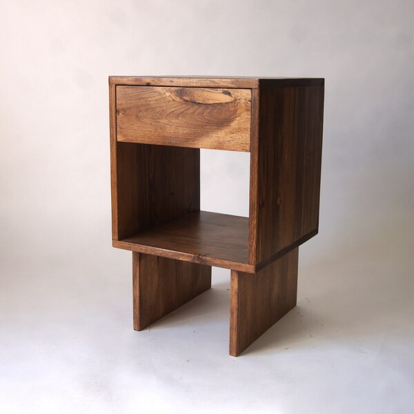 Minimal Nightstand Etsy