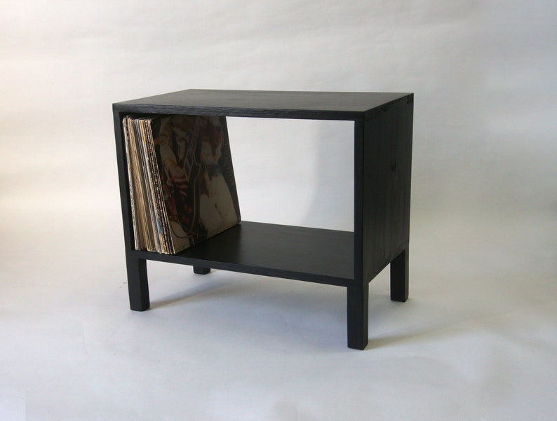 Record Holder Large End Table Simple Vinyl Stand Record Etsy