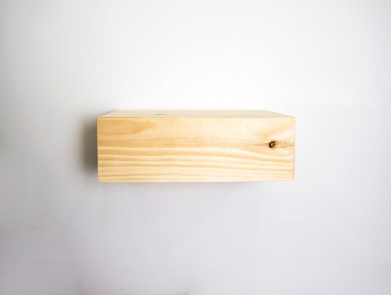 Floating Nightstand Hidden Drawer Bedside Table Modern Wall Etsy