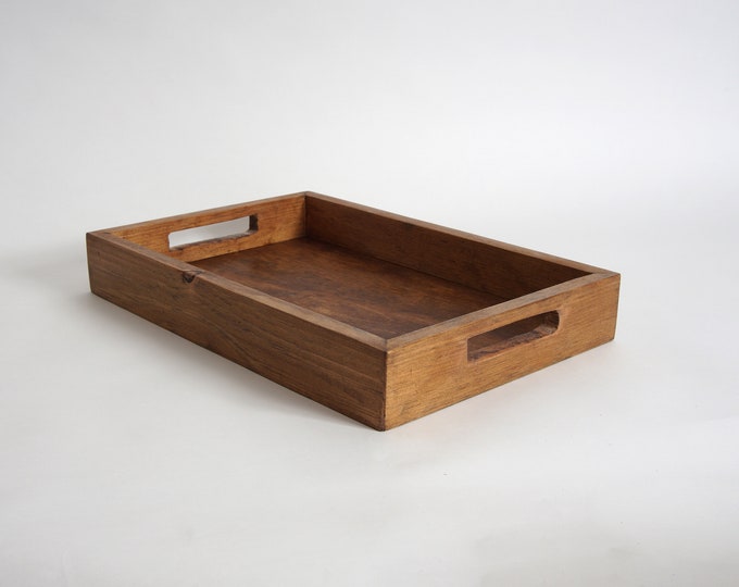 Handmade Wood Serving Tray, Simple Living Decor