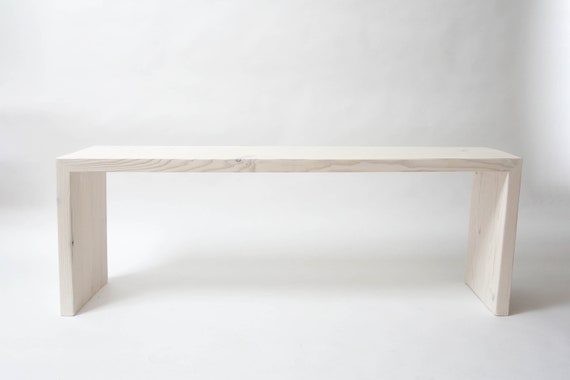 Modern Bench Wood Bench Entryway Bench Farmhouse Bench Extra