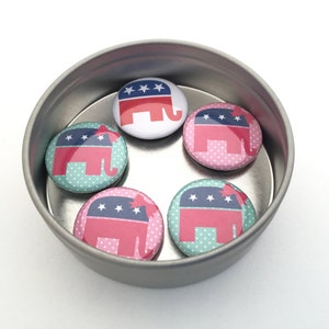 Republican Elephant Magnet Collection