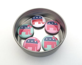 Colección Republican Elephant Magnet