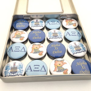 Alpha Xi Delta Magnet Set