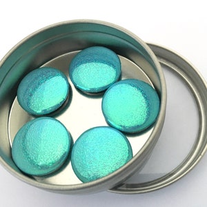 Ice Blue Iridescent Magnet Set