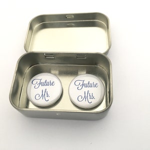 Customizable Future &quot;Happy Couple&quot; Magnet Set