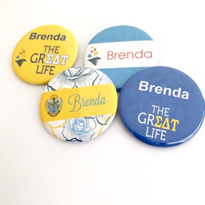 25 Sigma Delta Tau Greek Name Tags